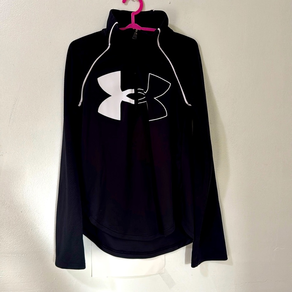 Under Armor | YSM Black 1/2 Zip Jacket